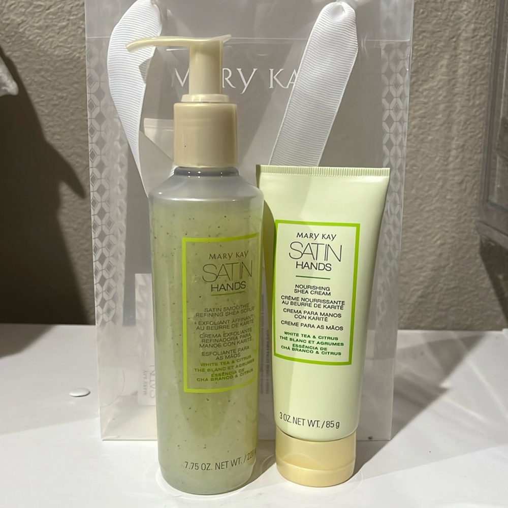 White tea and citrus hand care system